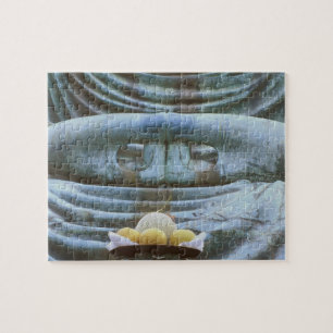 Great Buddha Detail, Kotokuji Temple, Kamakura, Jigsaw Puzzle