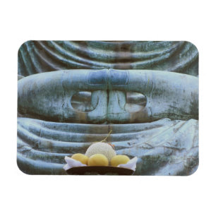 Great Buddha Detail, Kotokuji Temple, Kamakura, Magnet