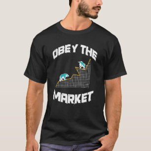 Great Bull And Bear Stock Exchanges Design Hauss S T-Shirt