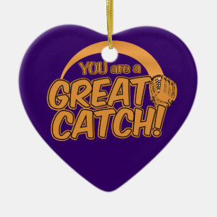 GREAT CATCH! custom ornament