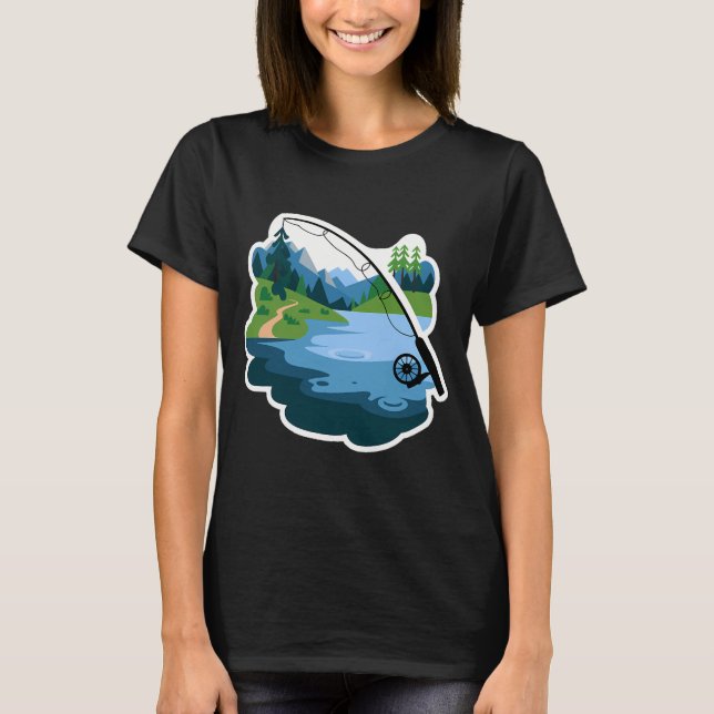 Great catch of pike T-Shirt (Front)