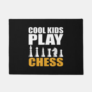 Great Chess Kids Chess Piece Girls Boys Doormat