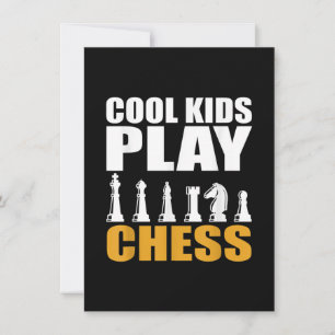 Great Chess Kids Chess Piece Girls Boys Invitation
