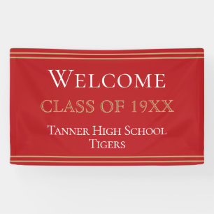 Great choice! Custom class reunion banner
