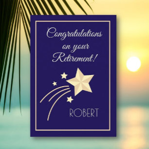 Great Choice! Custom Retirement card