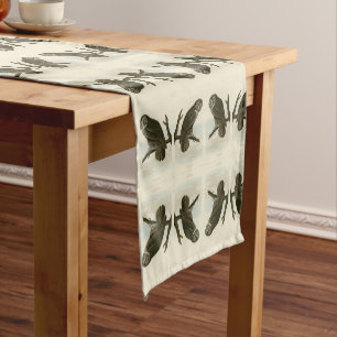 Great Cinereous Owl from Audubon Birds of America Short Table Runner