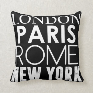 Great Cities of the World Cushion