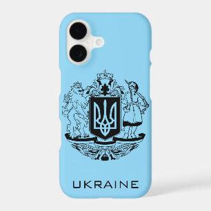 Great Coat of Arms of Ukraine Monochrome Fine Art