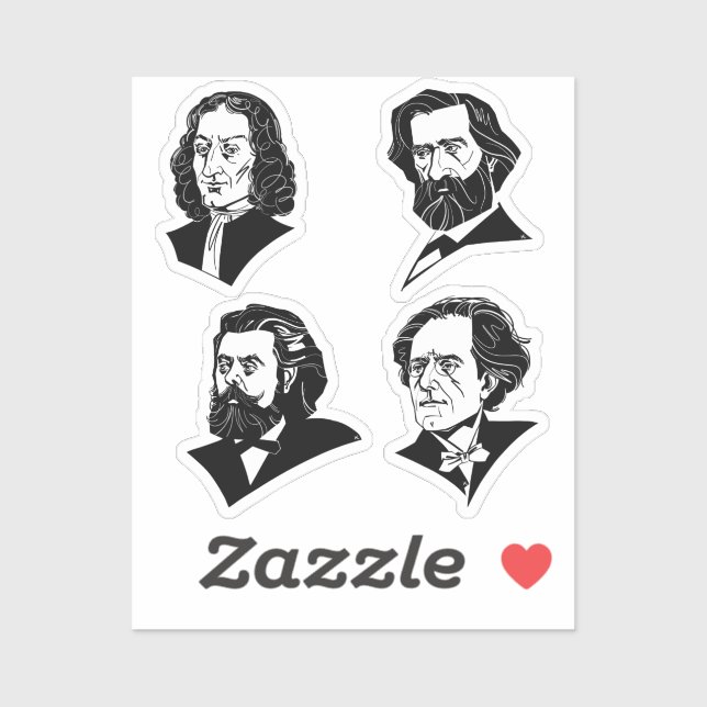 Great composers - set 3 - (Sheet)