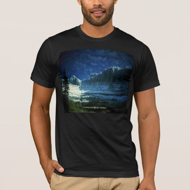 Great Continental Divide in Alaska T-Shirt (Front)