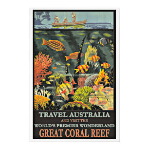 Great Coral Reef, Australia, Photo Print