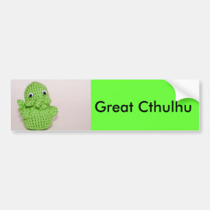 Great Cthulhu Bumper Sticker