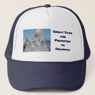 Great Dads are Promoted to Grandpa! hats gifts
