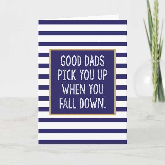 Great Dads - Funny Father's Day Card (Front)