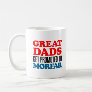 Great Dads Get Promoted To Morfar Coffee Mug