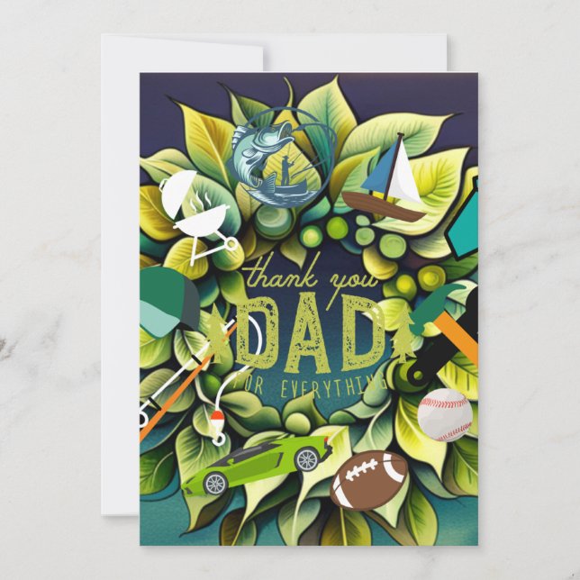 Great Dads Holiday Card (Front)