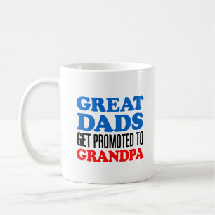 Great Dads Promoted Grandpa Coffee Mug