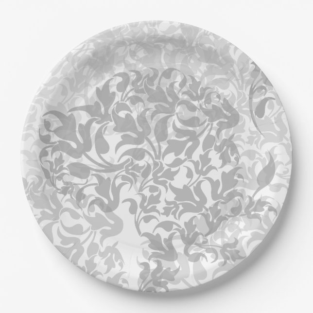 Great Dane Abstract Paper Plate (Front)