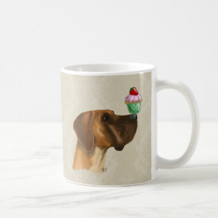 Great Dane and Cupcake Coffee Mug