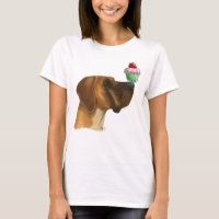 Great Dane and Cupcake