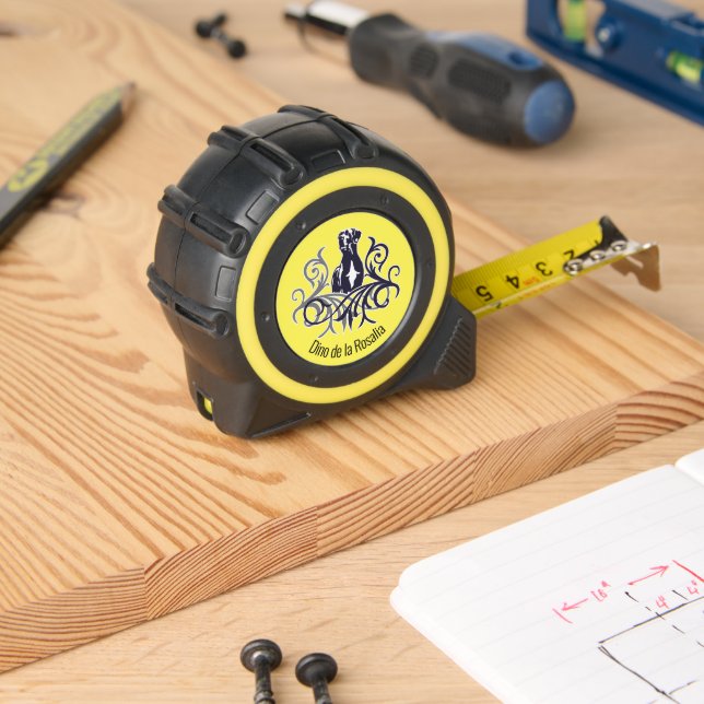Great Dane and personalised text 1 (Woodwork)