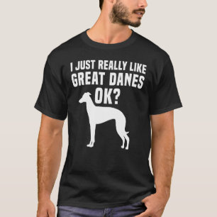 Great Dane Apparel Great Dog Owners Design T-Shirt