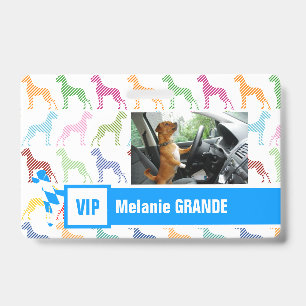 Great Dane Badge ID Badge