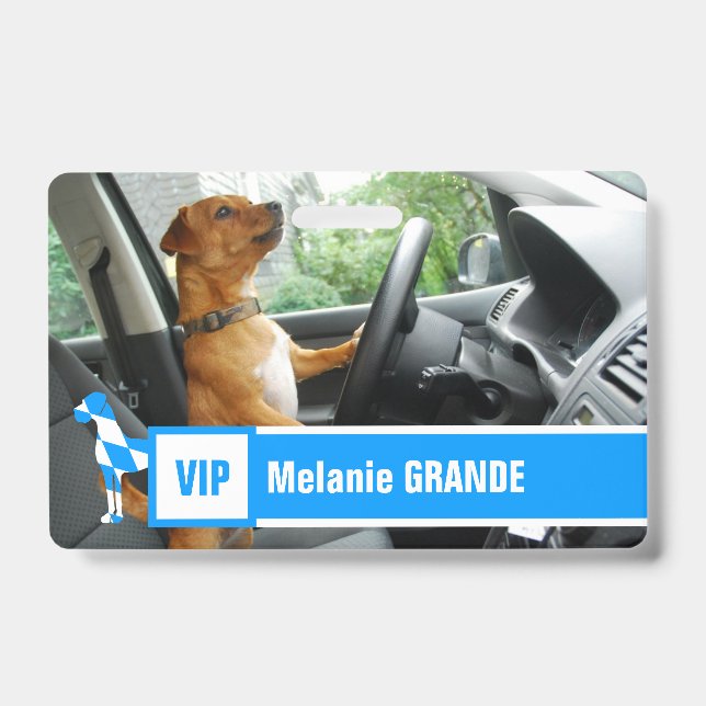 Great Dane Badge ID Badge (Front)