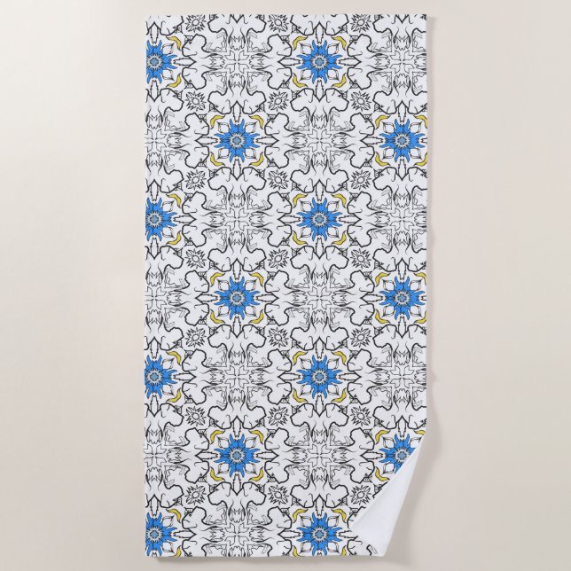 Great Dane  Beach Towel (Front)