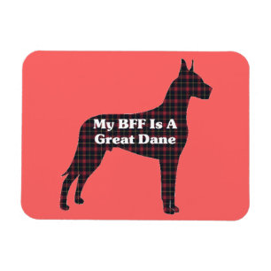 Great Dane BFF Magnet