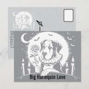Great Dane "BIG LOVE" Postcard