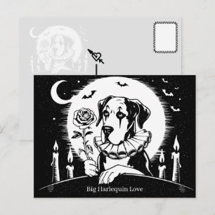Great Dane "BIG LOVE" Postcard