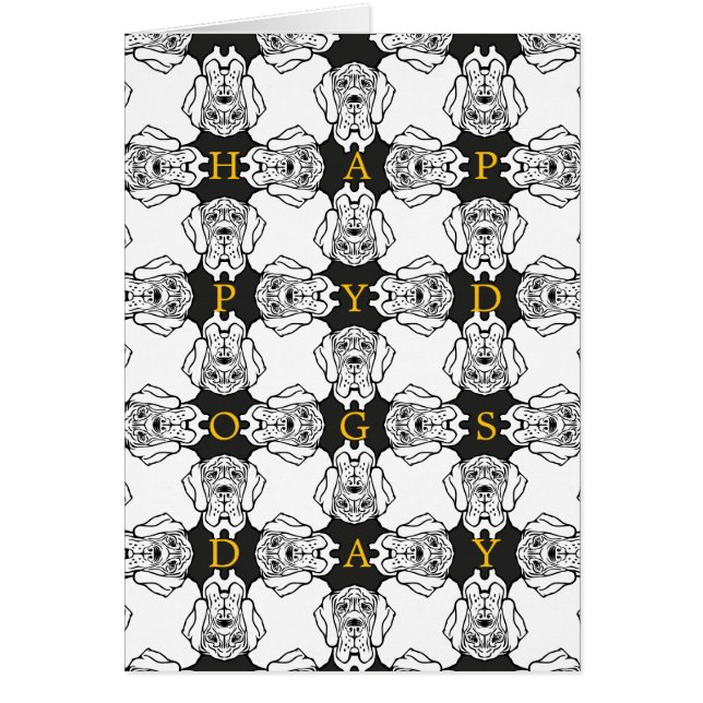 Great Dane Birthday  (Front)