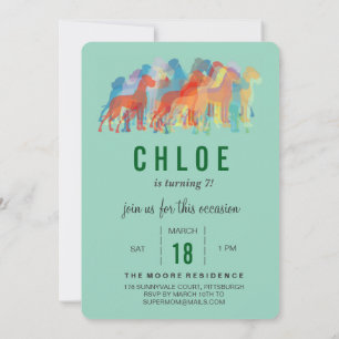 Great Dane Birthday Invitation