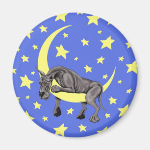 Great Dane Black Twinkle - Customised Magnet
