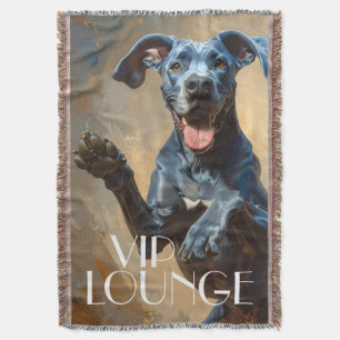 Great Dane Blanket – VIP Lounge Throw DoggenHaus