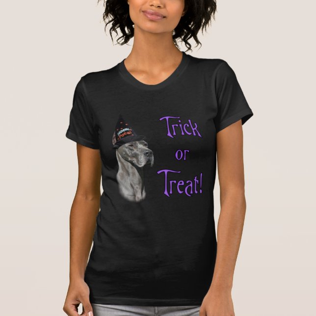 Great Dane (blue) Trick T-Shirt (Front)