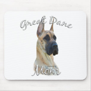 Great Dane (brindle) Mum 2 Mouse Pad