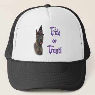 Great Dane (brindle) Trick Trucker Hat