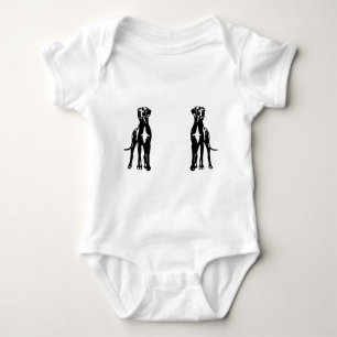 Great Dane Buddys Baby Bodysuit