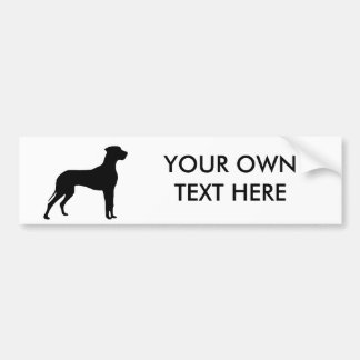 Great Dane Bumper Sticker