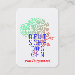Great Dane Business Cards