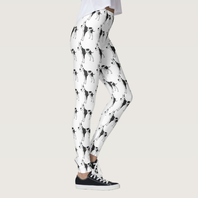 great dane cartoon 2 leggings (Right)