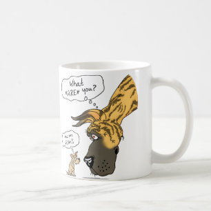 Great Dane & Chihuahua Brindle Coffee Mug