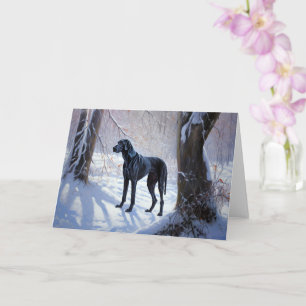 Great Dane Christmas Card