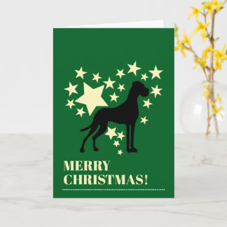 Great Dane Christmas Card