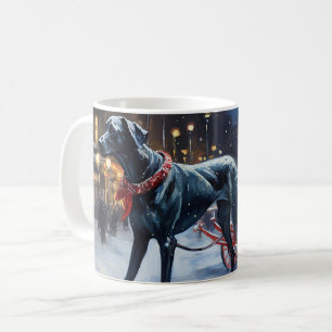 Great Dane Christmas Festive Season  Coffee Mug