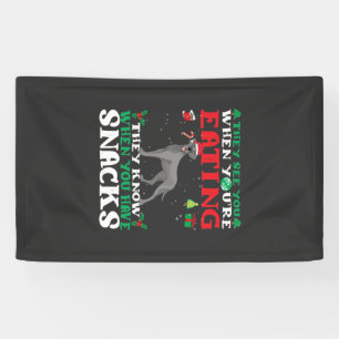 Great Dane Christmas fun Classic T-Shirt Banner