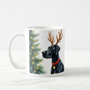 Great Dane Christmas Mug