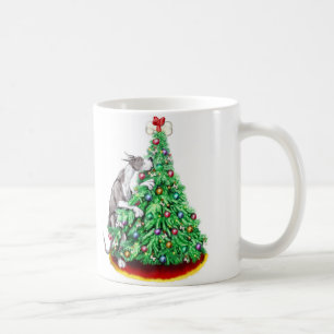 Great Dane Christmas Reach Goals Mantle Coffee Mug